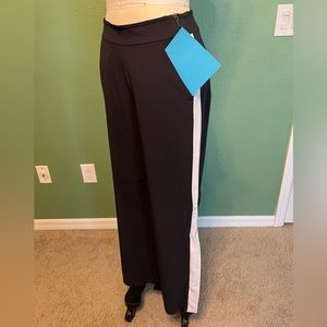 Athleta wide leg track pants